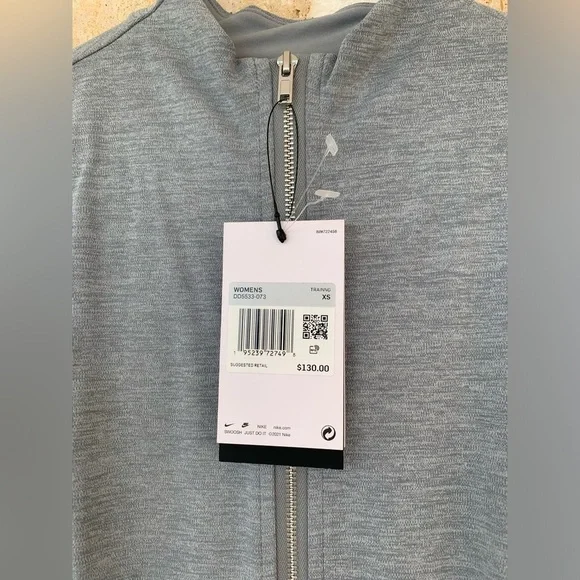 Nike Yoga Luxe Dri-FIT Women’s Full-Zip Jacket, X-SMALL - Picture 15 of 16